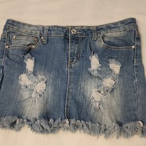 Rue21 Distressed Mini Skirt